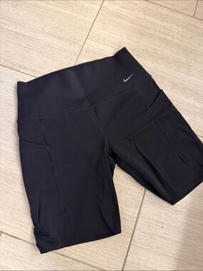 Nike Black High-Waist Bike Shorts